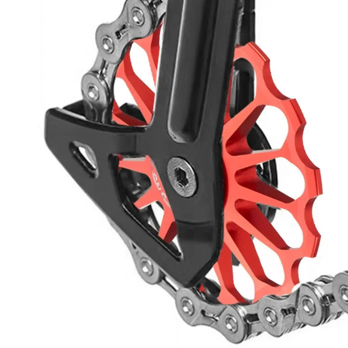 Description Picture 6 of itemCeramic Bicycle Guide Wheel, Rear Derailleur, Bearing Axis Adapter, Bike Guide Roller, Jockey Wheel, 10T-17T