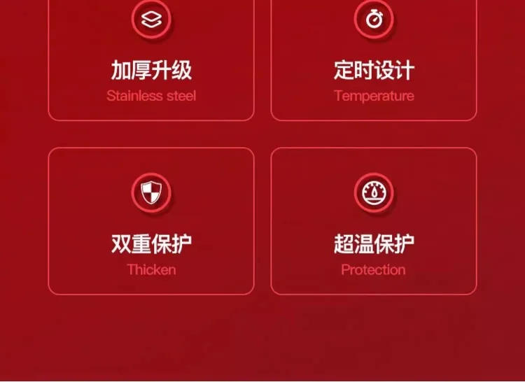 Description Picture 6 of item220V Chigo Commercial Electric Deep Fryer Single Double Tank for Chicken Chips Donuts Food Stall Snack Machine AL