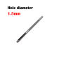hole diameter 1.5mm