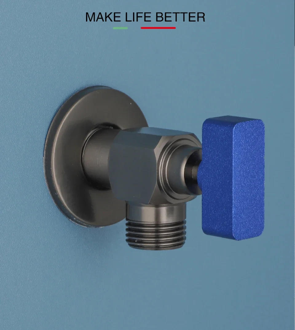 Description Picture 2 of itemFliger Brass Angle Valve Inlet Valves Diverter Valves Toilet Filling Valve Valve G1/2 Kitchen Bathroom Accessories