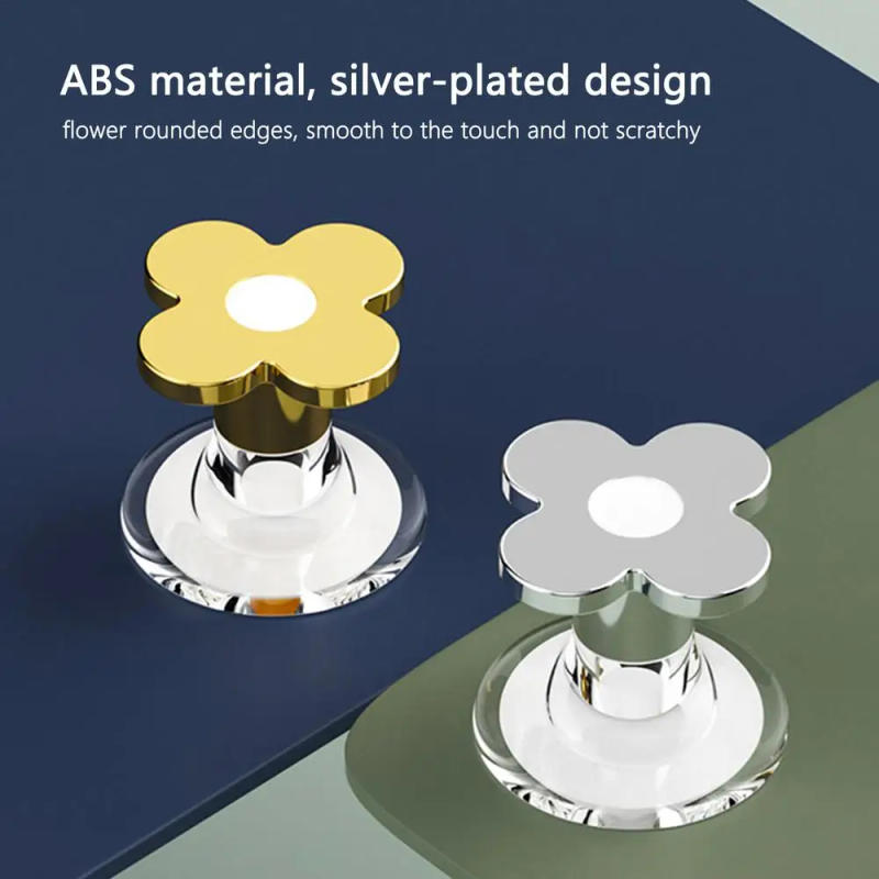 Description Picture 2 of itemFlower Shaped Flush Replacement Press Button Toilet Push Button Waterproof Water Tank Push Switch Bathroom