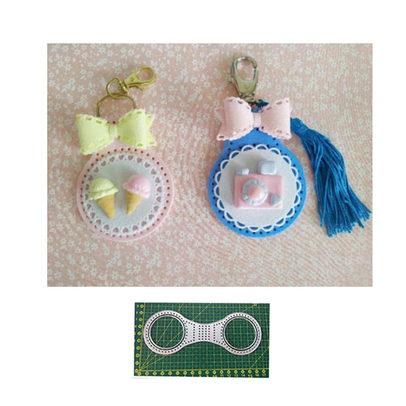 Description Picture 5 of itemLabel pocket heart box metal cutting dies Scrapbooking decoration paper craft knife mould blade punch template Embossing stencil