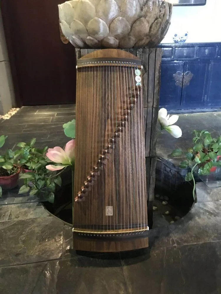 Description Picture 4 of itemMini Guzheng Travel Nails Chinese Traditional String Instruments Guzheng Hard Shell Case Finger Pick Instrument Accessories