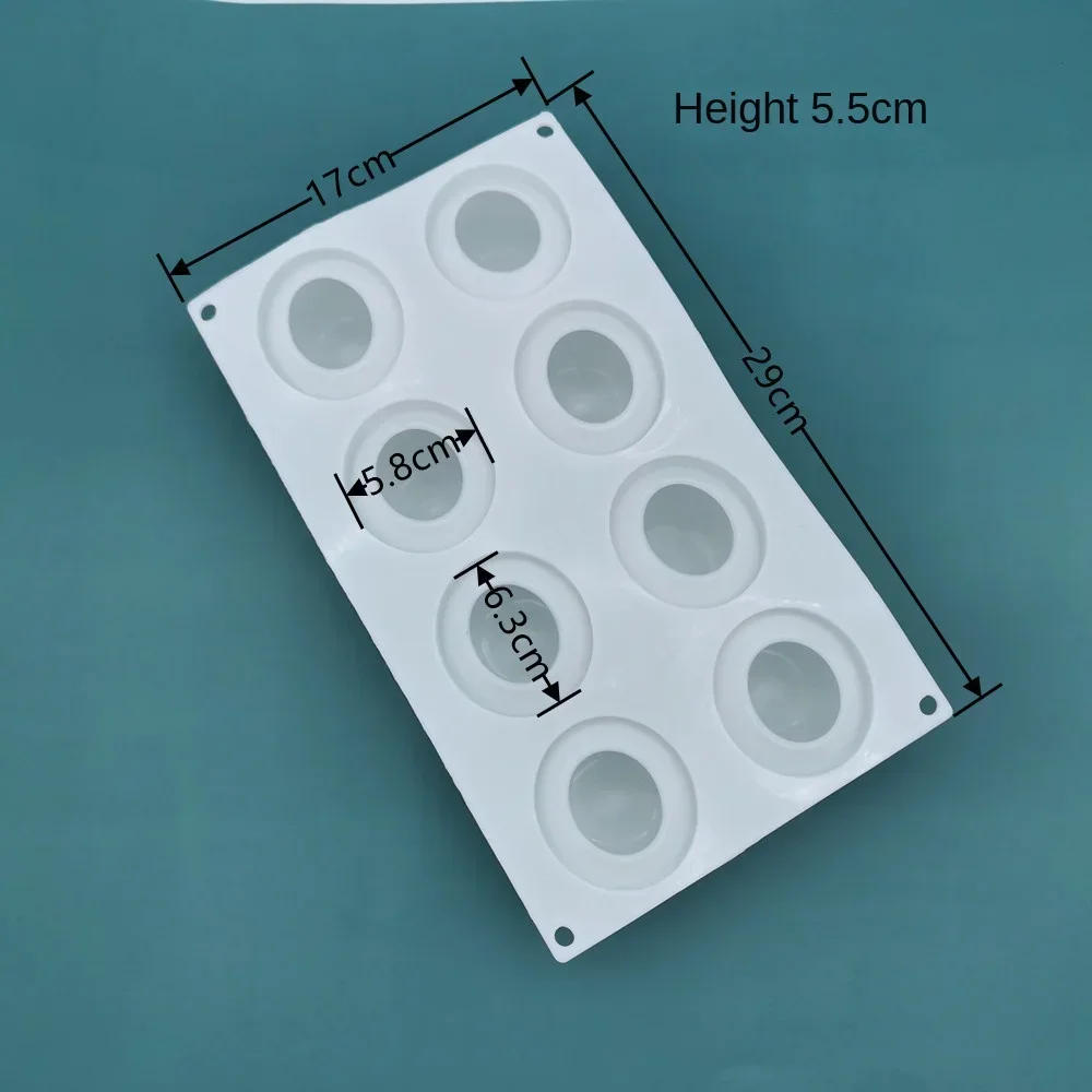 Description Picture 3 of item3D Lemon Shape Fruit Silicone Mold Brownies Cake Mousse Cake Moulds French Dessert Cake Decorating Tools Pastry Baking Tools