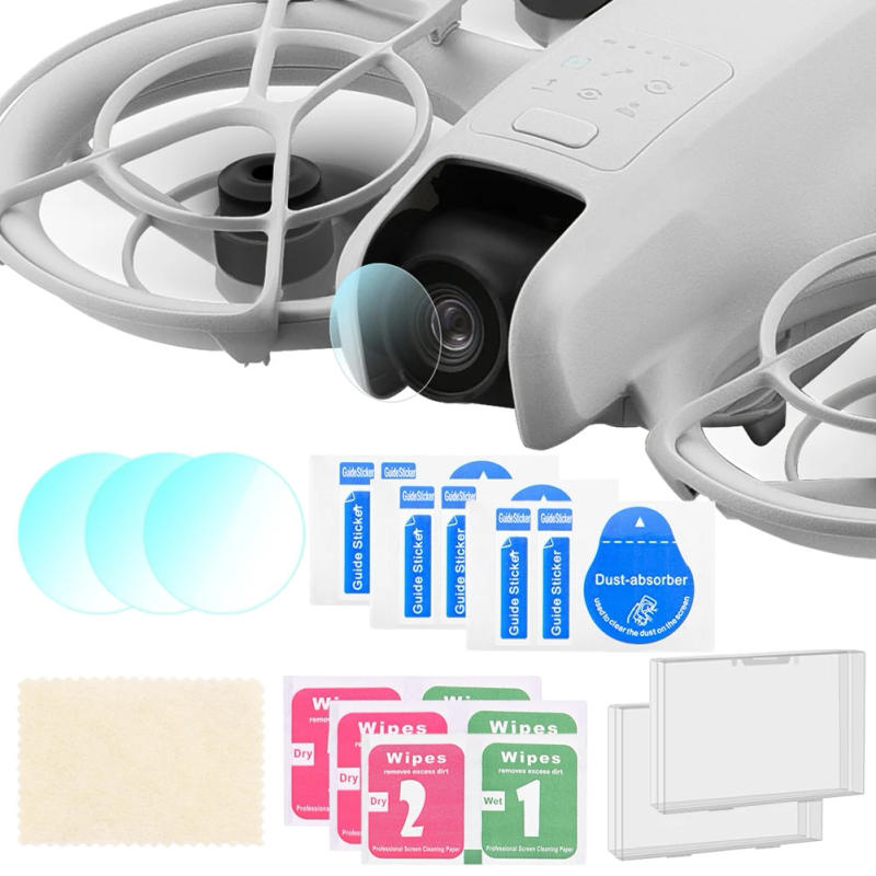 Description Picture 5 of itemTempered Glass Lens Screen Protector 9H Protective Film Anti-scratch Drone Camera Lens Tempered Film for Neo Drone Accessories