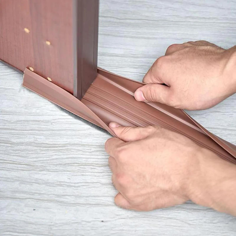Description Picture 4 of item90cm Door Seal Draft Stopper With Brush Door Bottom Seal Strip Weatherstrip Door Sweep Sealing Strips For 55mm Width Doors
