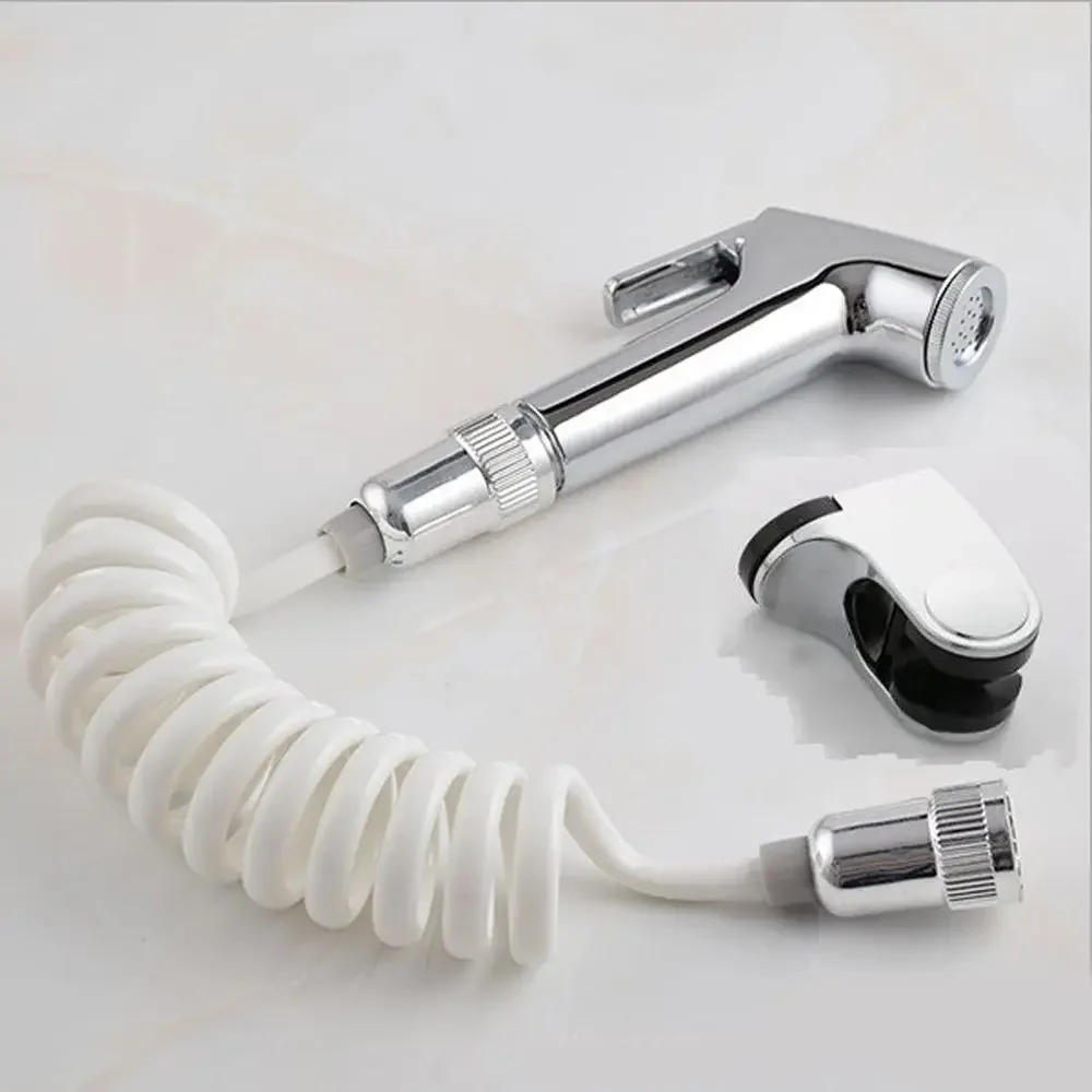 Description Picture 5 of itemHandheld Toilet Bidets Sprayer Set Wall Bracket Stainless Steel Hand Bidet Faucet for Bathroom Toilet Shower Head Self Cleaning