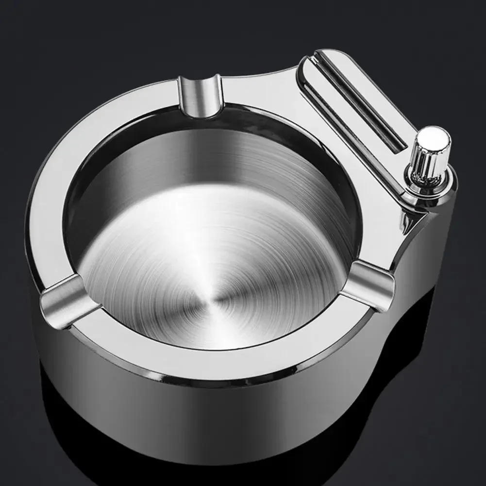 Description Picture 3 of itemRetro Cigarette Ashtray Cigar Ashtray Million Matches Lighter Car Home Men's Smoke-free Storage Rack Decoration Crafts