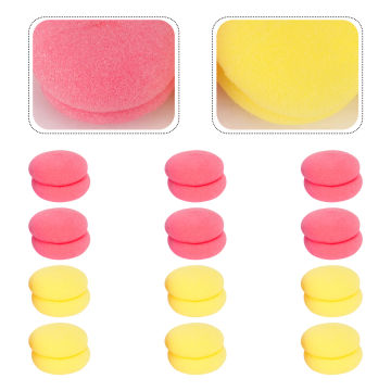 2 Pack Hair Curler Sponge Roller Mushroom Accessories Women Stereotypes Styling Tool Women's