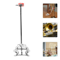Marching Music Folder Flip Band Trumpet Accessories for Book Clip Musical Instrument Clarinet Lyre Holder Metal Clips Horn