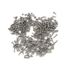 100 Pcs Material Precision M2 Screw Thread Diameter Round Head Cross Screws Self Tapping Screw