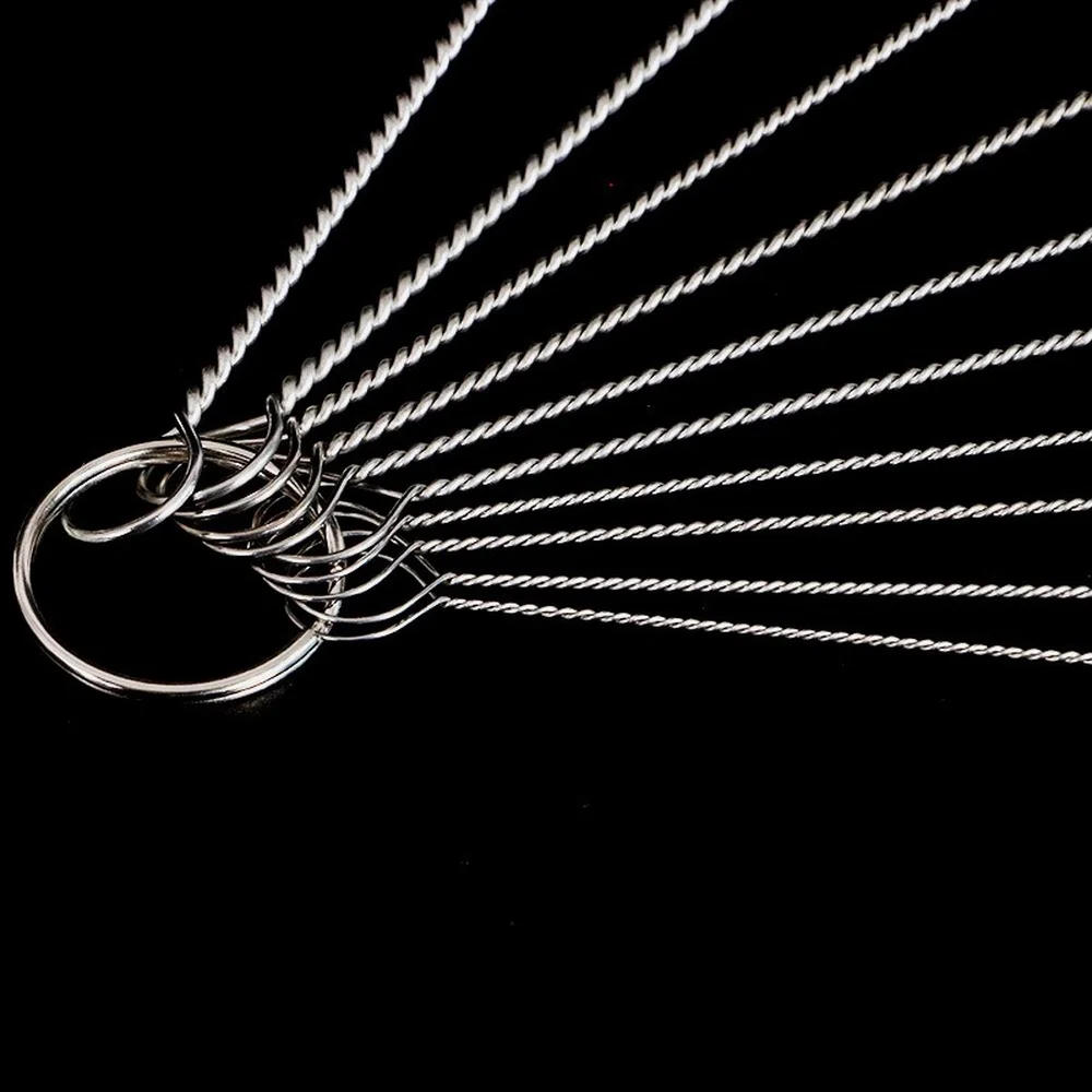 Description Picture 4 of item10pcs Nylon Bottle Straw Household Cleaning Brush Set Kitchen Cleaning Brushes Bristle Kit Tube Bottle Straw Washing Cleaner