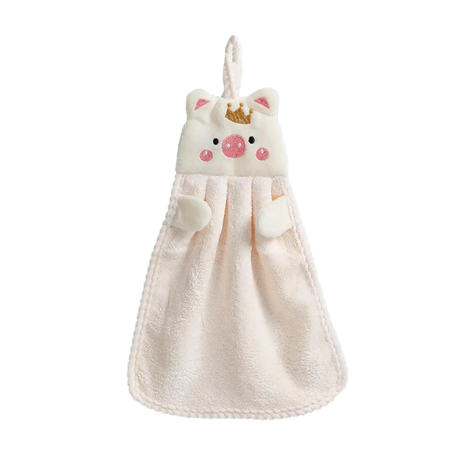 Description Picture 6 of itemLittle Pig Towel Household Cute Absorbent Kitchen Lazy Rag Children's Hand Dish Wash Sponge Towels Wipe Hands Towel