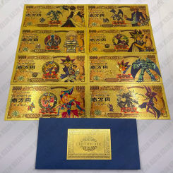 New Arrival Yu-Gi-Oh! Duel Monsters Anime Designed Gold Banknote In Sets for Collection and Gifts