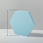 blue hexagon