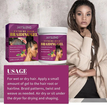 Dirty Braid Shaping Gel  Prevent Hair Loss And Reduce Hair Damage  Moisturizing And Setting Glossy Hair Wax