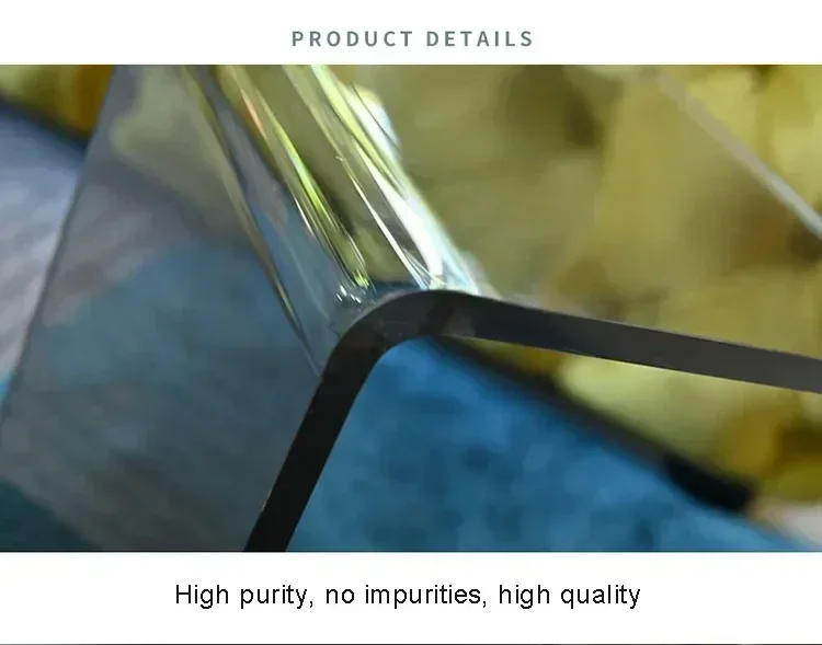 Description Picture 5 of itemNew Acrylic Glass Stool Change Shoes Footstool Family Sofa Stool Living Room Sofa Coffee Table Small Side Table Bench Table