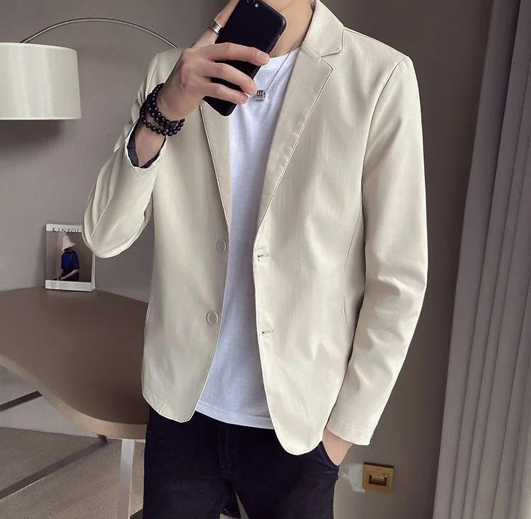 Description Picture 5 of itemParty Man Suits and Blazers Plus Big Size Jacket for Men Coats Oversize Black Elegant Luxury Designer Korean Style Clothes 2024