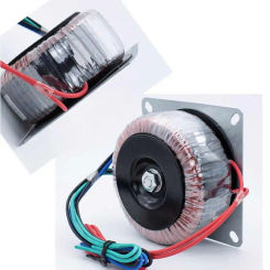 150W Ring Transformer Custom Audio Pure Copper Ring Cow Power Amplifier Power Coil Fan Transformer Isolation Cow