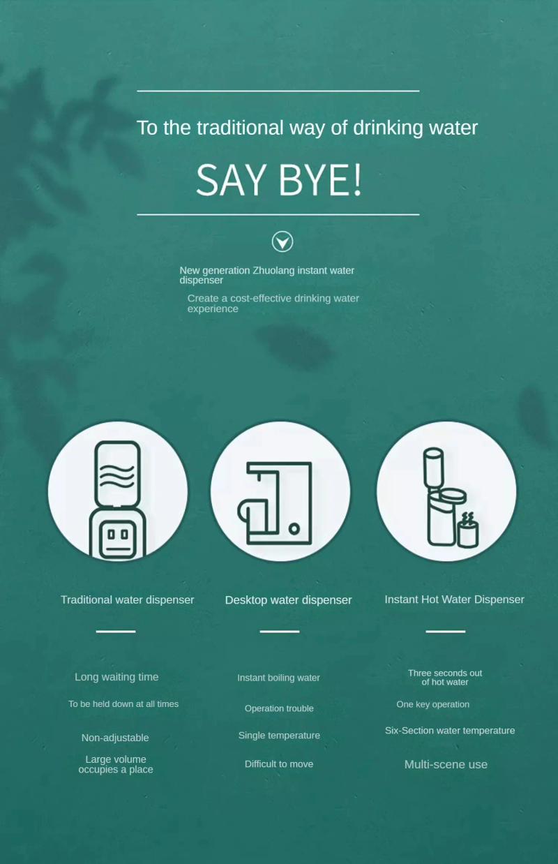 Description Picture 6 of itemPortable Kettle Instant Heating Electric Heating Water Boiling Cup Intelligent Constant Temperature Travel Mini Small