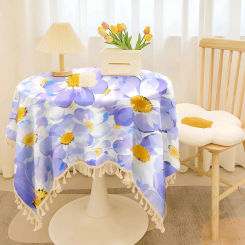 09 2024 NEW cloth tablecloth waterproof oil party cloth activities round table