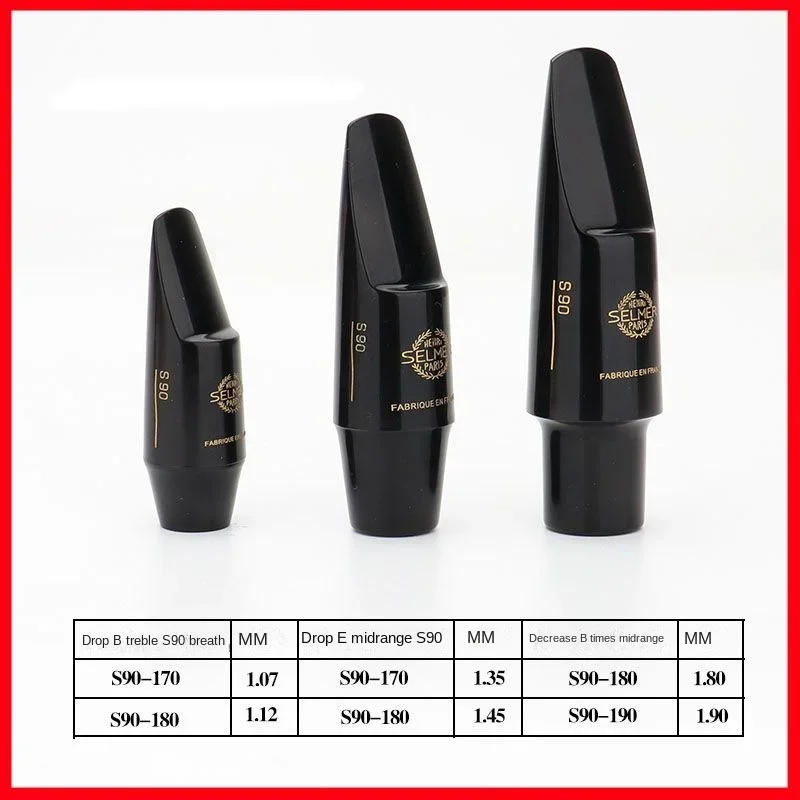 Description Picture 4 of itemFrench SELMER Selma Soprano Tenor Alto Alto Saxophone Bakelite Flute Head Classical S90 Series 170/180/190