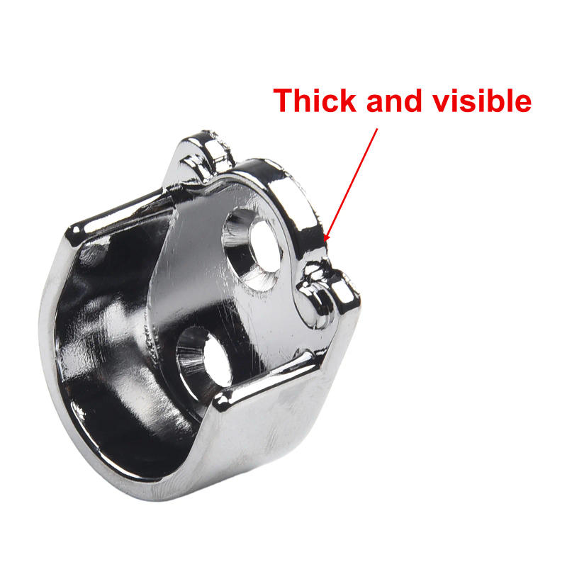 Description Picture 5 of itemSecure Wardrobe Support, 2Pcs Wardrobe Rail Hanger Rod Socket Support Tube Round End Bracket Holder, Easy Installation