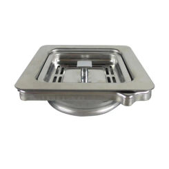 114mm Square Garbage Disposer Basket Food Waste Disposer Accessories Adapter