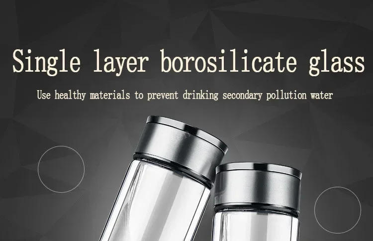 Description Picture 6 of item420ml Hydrogen-Rich Water Cup Electric Hydrogen Rich Water Generator Bottle Titanium Quality Filter Portable Antioxidant Lonizer