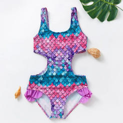 New Arrival Girls swimwear 3~12Year Girls swimsuit one piece  swimwear Kids Girls Swimming outfit Beach wear
