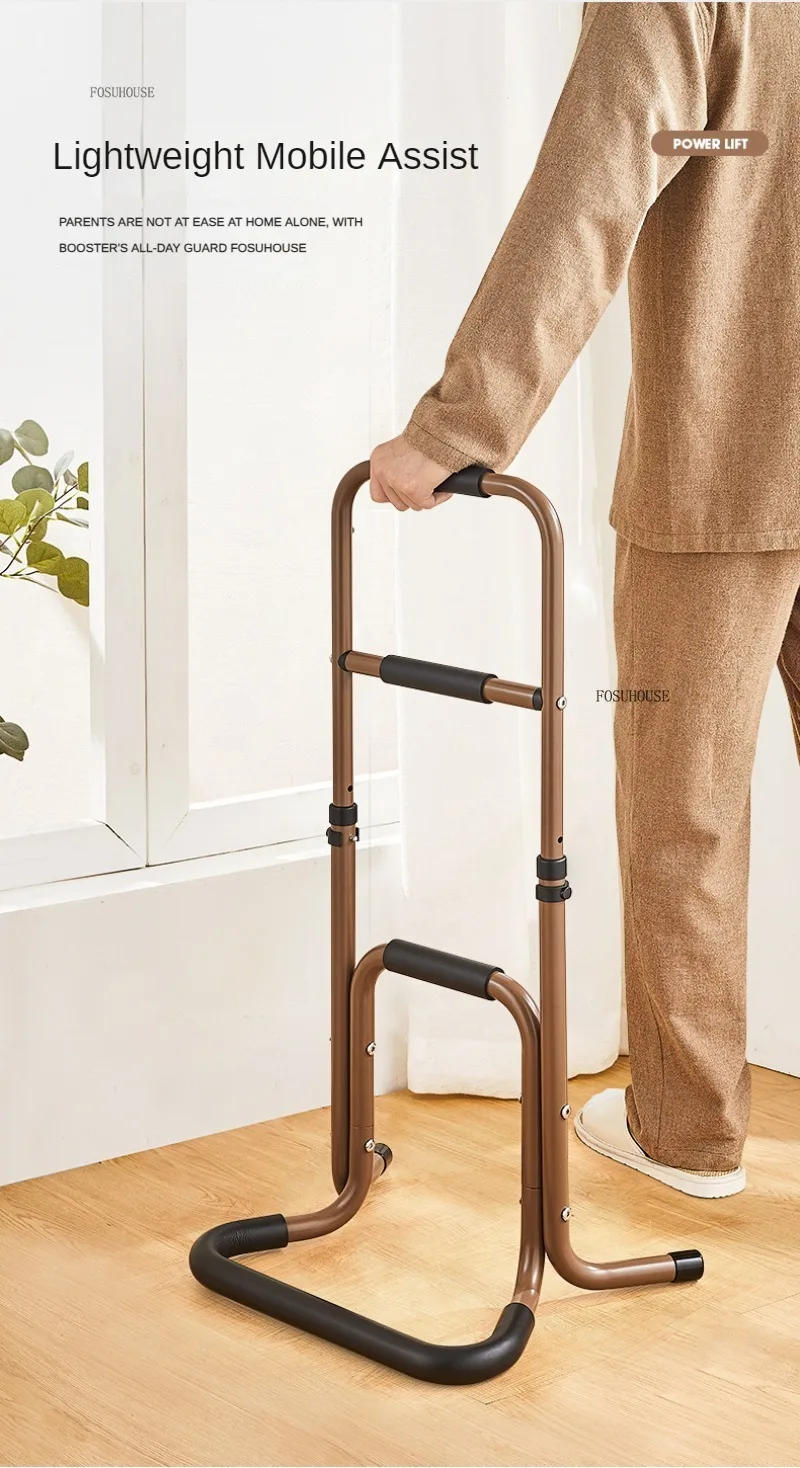 Description Picture 4 of itemBedside Railing Grab Bars Bed Handrails Assist Device Bathroom Toilet Auxiliary Grab Bars Safety Stand Disabled Accessories u