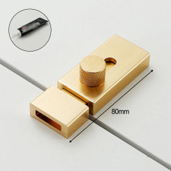 Aluminum Alloy Door Bolt Catch Lock Door Lock Buckle Garden Gate Shed Toilet Barn Sliding Door Bolt Latch Home Hardware