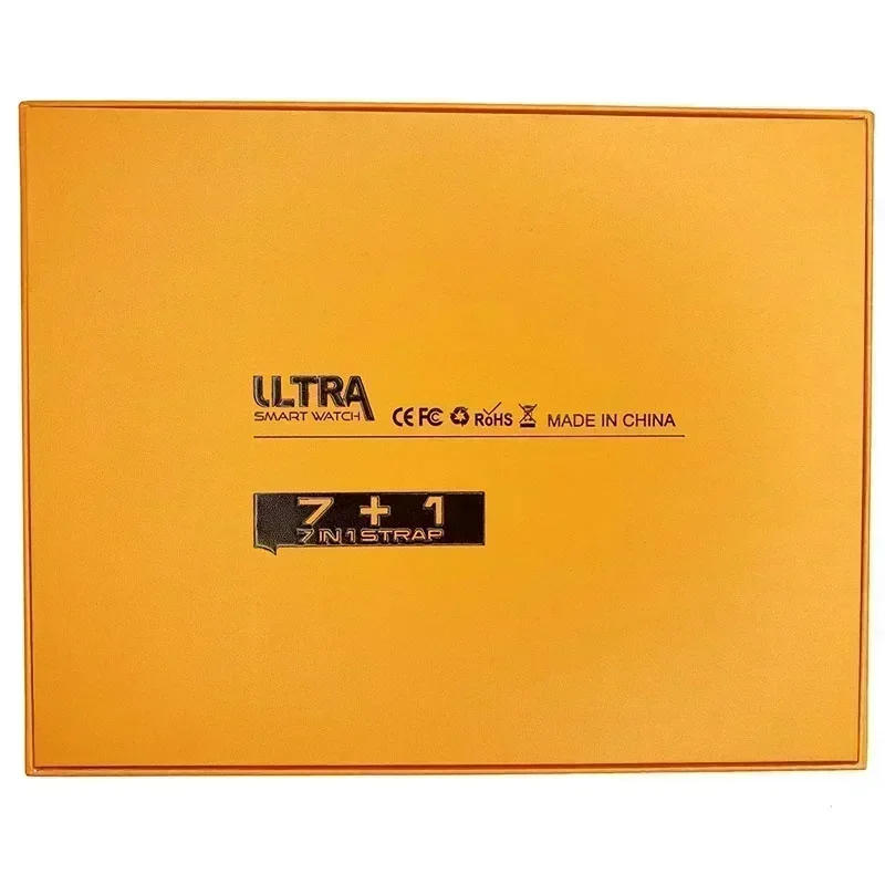 Description Picture 4 of item7 Watch Straps New S900 Ultra Smartwatch 2.2HD Amoled Circular Screen ECG Monitoring Reloj inteligente with Protective Case