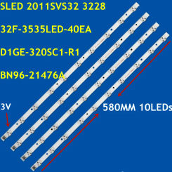 LED Strip 2012SVS32 32F-3535LED-40EA D1GE-320SC1-R2 BN96-21476A For UE32J5100 UA32EH5080 UN32EH5000 UN32EH6030 V320HJ2-PE2