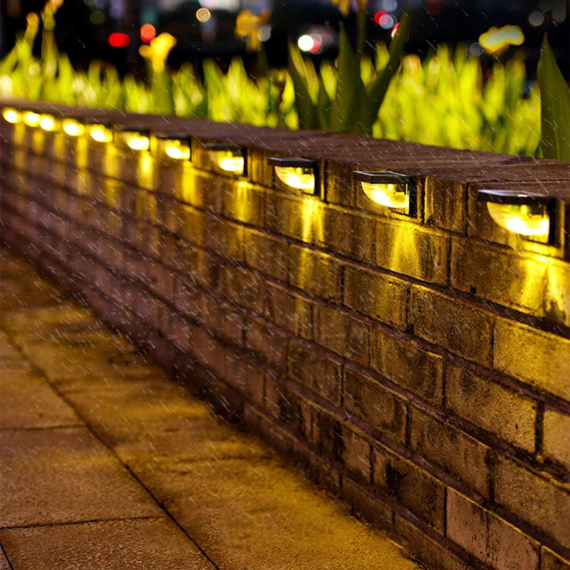 Description Picture 5 of itemOutdoor LED Solar Wall Lights Waterproof Garden Decoration Solar Powered Light Villa Balcony Fence Stairs Porch Sunlight Lamp