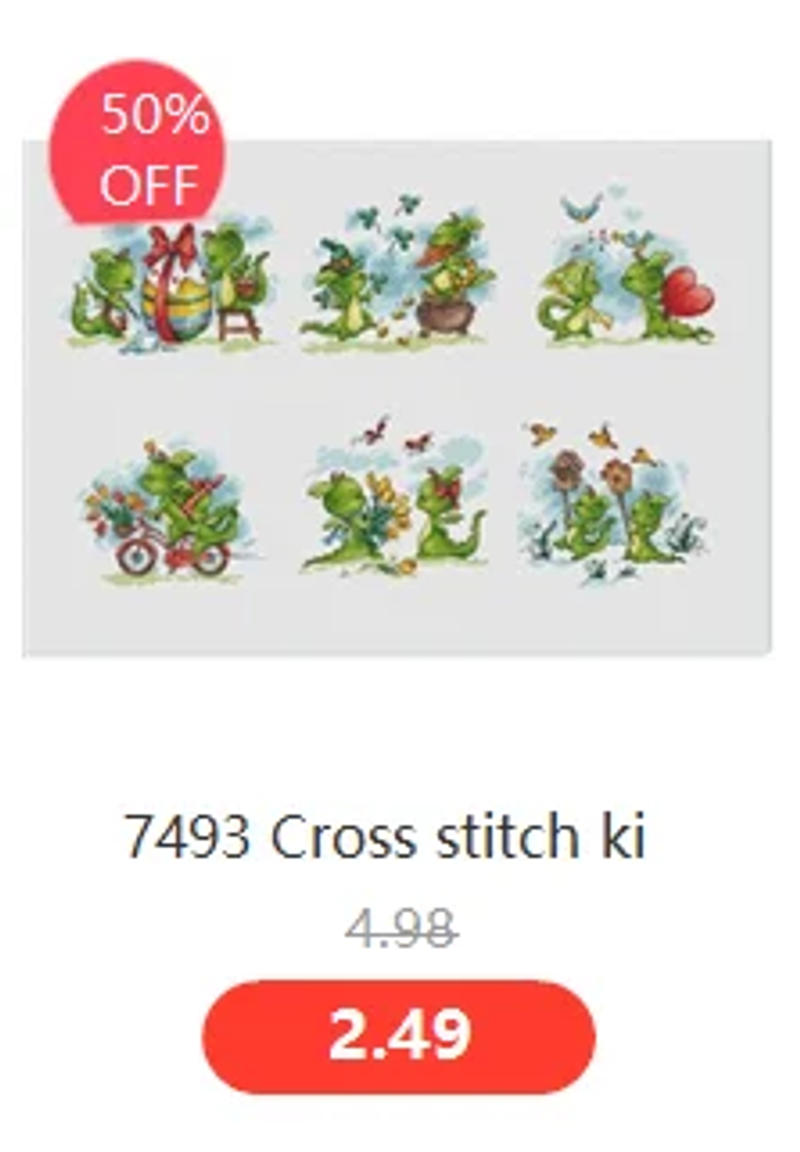 Description Picture 6 of item7347 Cross stitch kits Cross-stitch Christmas homefun All for handiwork cross embroidery kit Craft kit cross stitch sets Diy