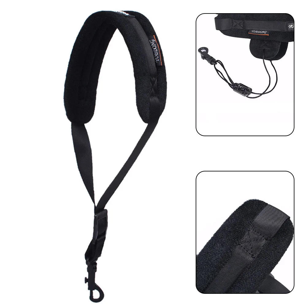 Description Picture 5 of itemAdjustable Saxophone Neck Strap Comfortable Breathable For Alto Soprano Tenor Bass Clarinet English Horn Bassoon Oboe Sax