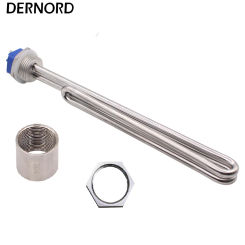 Brewing Heating Element Fold back Type Immersion Water Heater Stainless Steel 240v/208v 3500w Electric Heater  with 1" NPT Tread