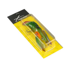 Crayfish Fishing Lures ABS Swimbait with Hook Fishing Bait Crawfish Bait for Snakehead Bass Fishing