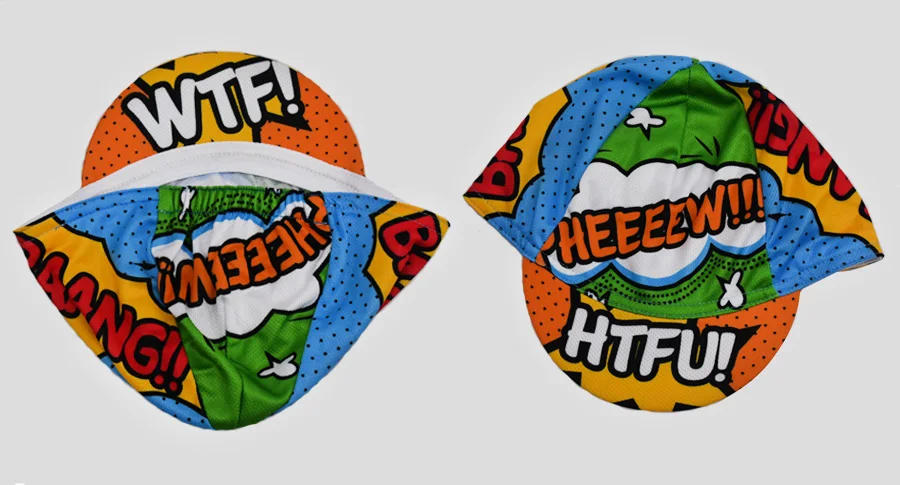 Description Picture 3 of itemGravel Cycling Hat Funny Road Bicycle Cap Cartoon Bike Headwear Men and Women Gorra Ciclismo