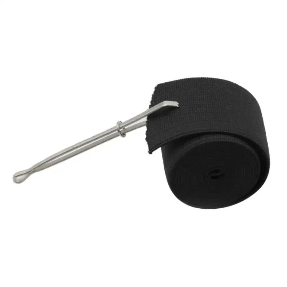 Description Picture 6 of item2 pcs Garment Clips Sewing Tools Elastic Band Punch Cross Stitch Threader Wear Elastic Clamp Threading Device New