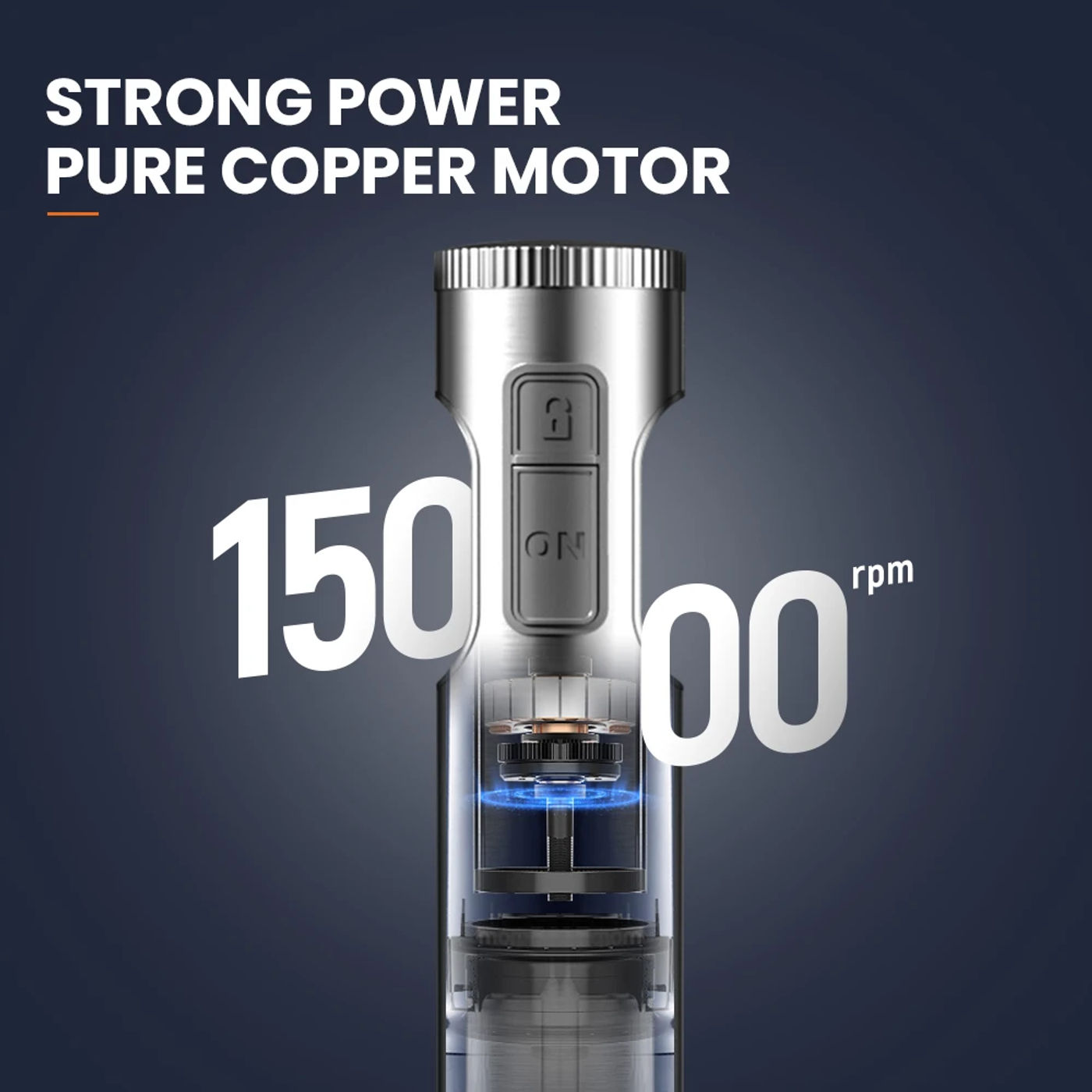 Description Picture 4 of itemMIUI Hand Immersion Blender 1000W Powerful 4-in-1,Stainless Steel Stick Food Mixer,700ml Mixing Beaker,500ml Processor,Whisk