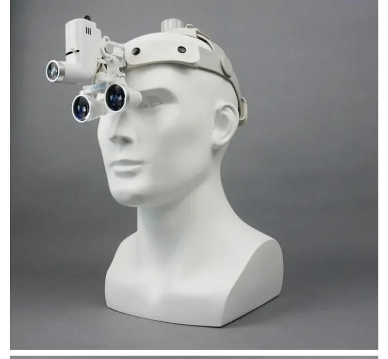 Description Picture 6 of itemDental magnifying glass + LED headlamp Head-mounted orthopedic surgery magnifying glass светильник светильник настенный 벽등