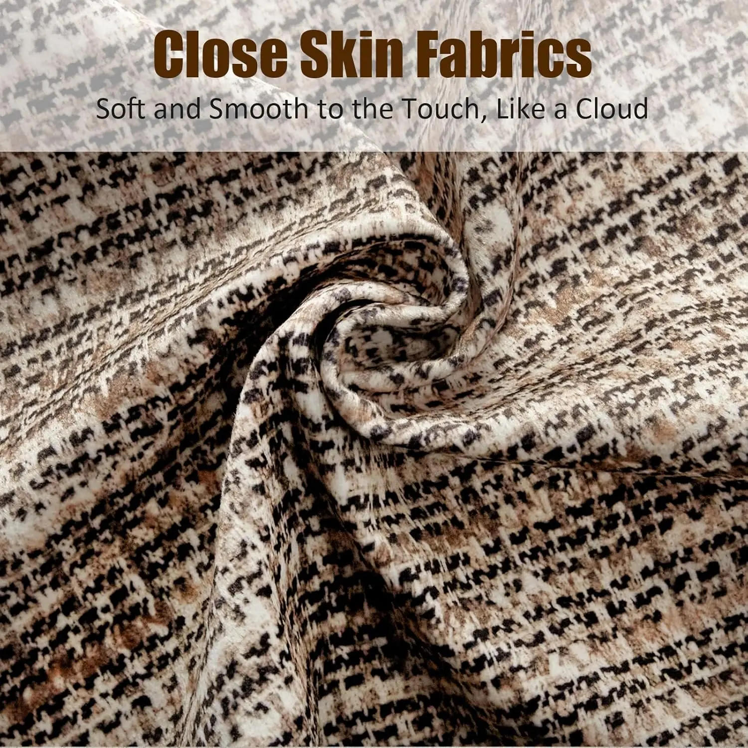 Description Picture 5 of itemModern Sofa Couch, 24''Extra Deep Seat Sectional Sofa for Living Room, 85 inch Oversized Sofa, 3 Seat Sofa, Calico