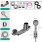 Gray Faucet Set