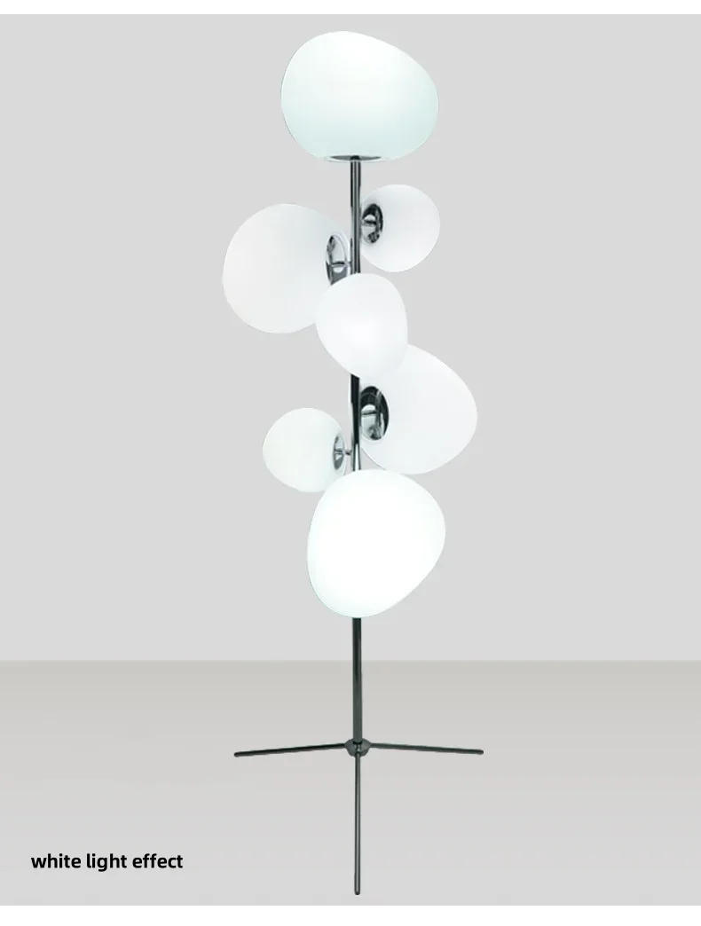 Description Picture 6 of itemNordic Creative 7-lampshade LED floor lamp E27 sofa art decoration atmosphere indoor lighting fixture living room floor lamp