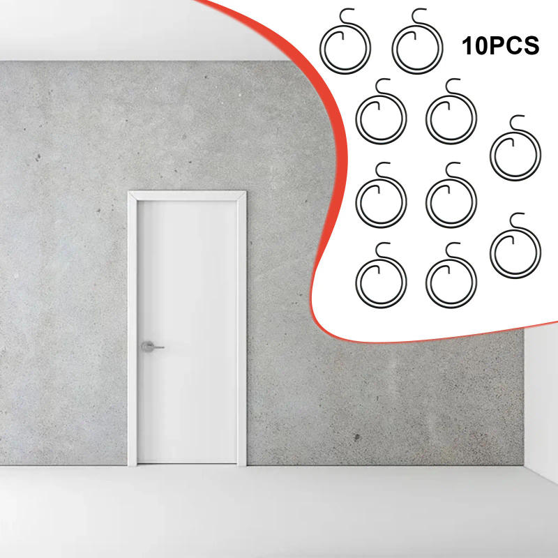 Description Picture 2 of item10Pcs Replacement Spring For Door Knob Handles Lever Latch Internal Coil Repair Spindle Lock Torsion Spring Flats Section Wire