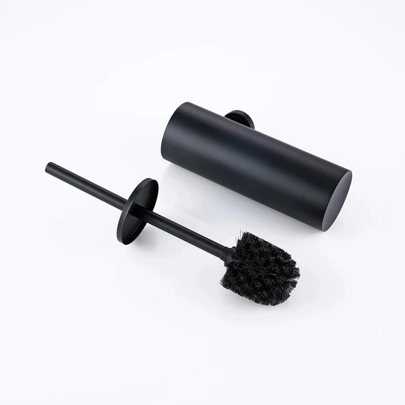 Description Picture 4 of itemBlack Stainless Steel Wall-Mounted Bathroom Accessories Toilet Brush