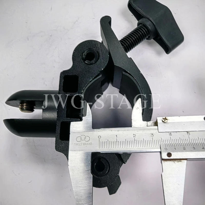 Description Picture 5 of item2pcs/lot Stage Lighting Accessories Moving Head Beam Led Par Lights 200KG Black  Large Hooks Clamp For Truss Tubes36-50MM