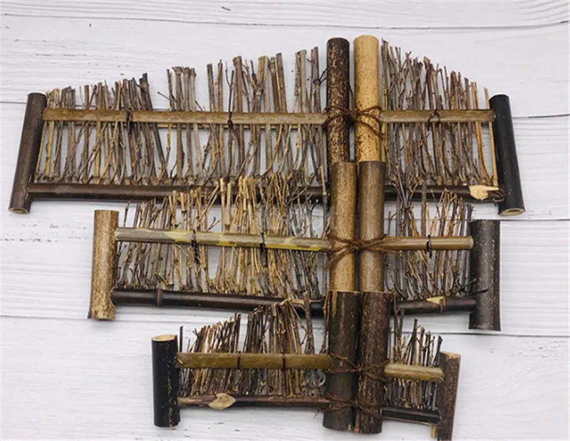 Description Picture 6 of itemVintage bamboo sushi dish bamboo fence Japanese Korean fence plate Cuisine Sushi Boats Bamboo Creative Exquisite Sushi Tools